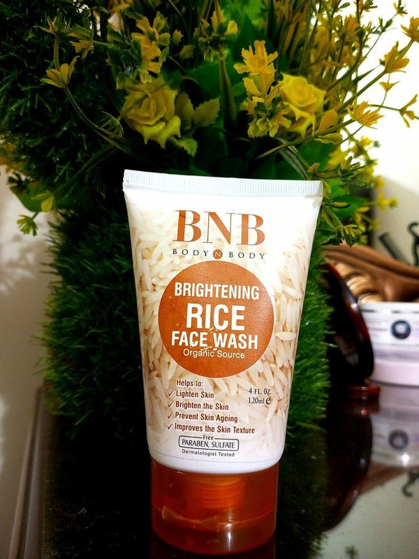 BNB BODY N BODY BRIGHTENING RICE FACE WASH