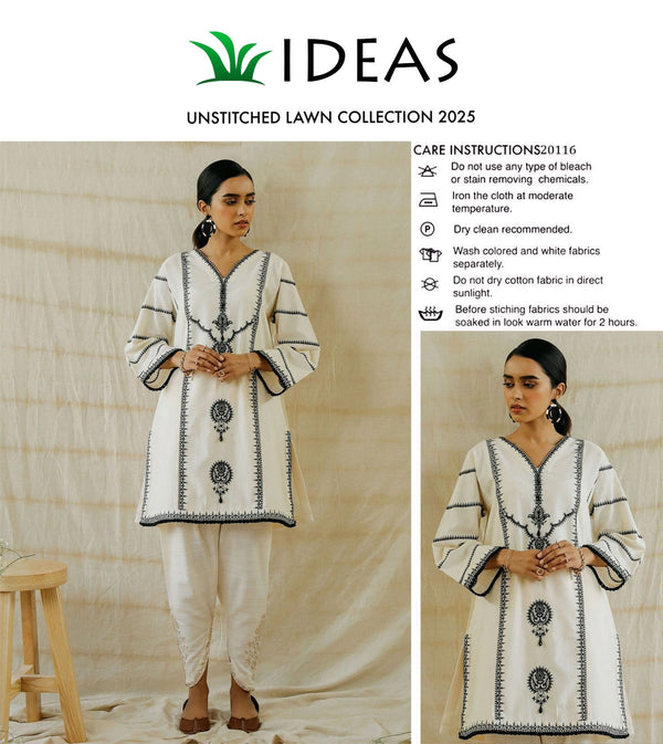 IDEAS UNSTITCHED LAWN COLLECTION 2025