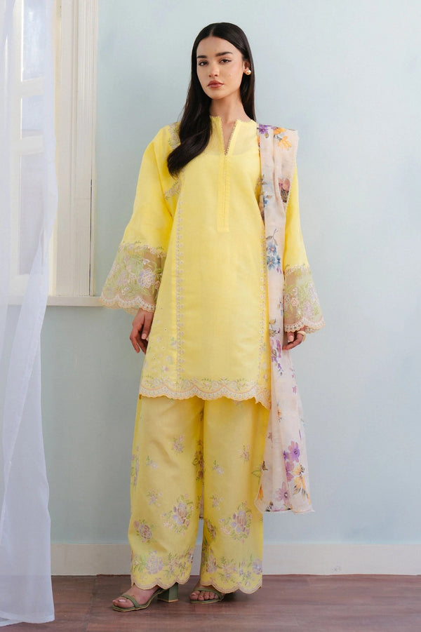 ZARA SHAHJAHAN UNSTITCHED LAWN COLLETION 2025